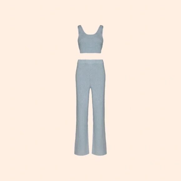 1HR SALE ⚡Reformation Isle Two Piece Set (Sky)